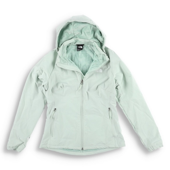 Mint Green North Face Rain Jacket - Picture 2 of 7
